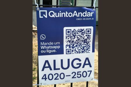 Placa de casa para alugar com 2 quartos, 48m² em Coronel Aparicio Borges, Porto Alegre