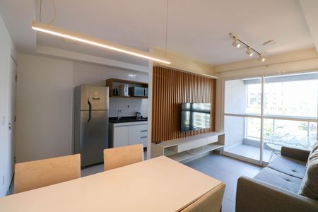 Sala de apartamento para alugar com 2 quartos, 62m² em Chácara Santo Antônio, São Paulo