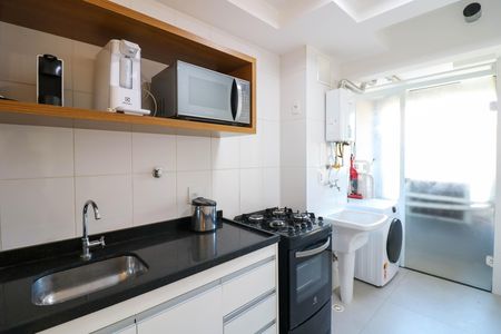 Cozinha de apartamento para alugar com 2 quartos, 62m² em Chácara Santo Antônio, São Paulo
