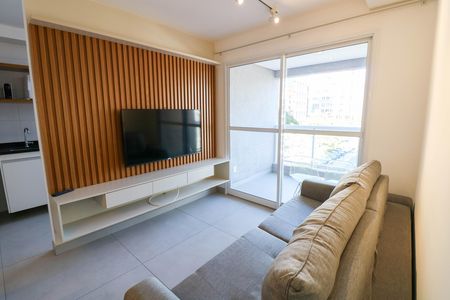 Sala de apartamento para alugar com 2 quartos, 62m² em Chácara Santo Antônio, São Paulo
