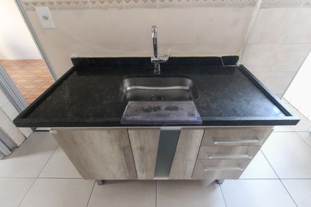 Cozinha de apartamento para alugar com 2 quartos, 56m² em Conjunto Residencial José Bonifácio, São Paulo