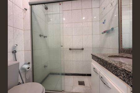 Banheiro Social de apartamento para alugar com 3 quartos, 123m² em Recreio dos Bandeirantes, Rio de Janeiro