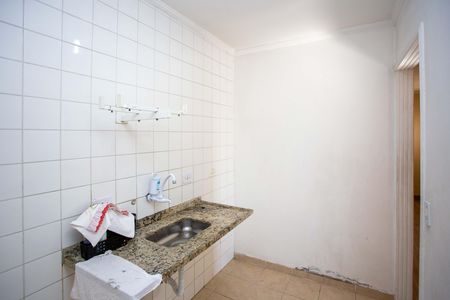 Cozinha de apartamento à venda com 2 quartos, 47m² em Campanário, Diadema