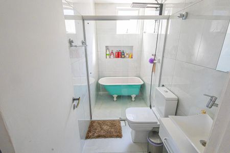 banheiro de apartamento à venda com 3 quartos, 120m² em São José, Belo Horizonte