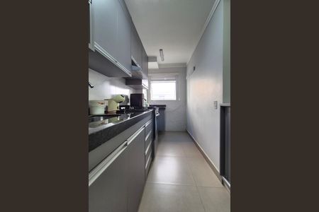 Cozinha  de apartamento à venda com 2 quartos, 43m² em Jardim Garcia, Campinas