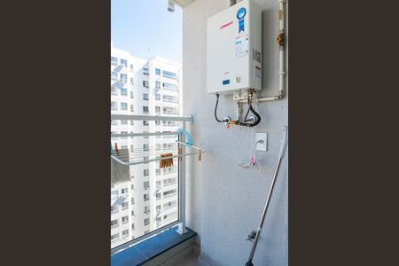 Varanda de apartamento à venda com 1 quarto, 32m² em Santo Cristo, Rio de Janeiro