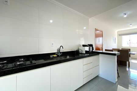 Cozinha de apartamento para alugar com 2 quartos, 65m² em Maria Virgínia, Belo Horizonte