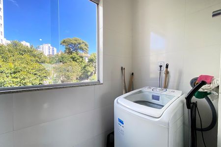 Área de Serviço de apartamento para alugar com 2 quartos, 65m² em Maria Virgínia, Belo Horizonte