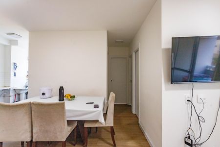 Sala  de apartamento à venda com 3 quartos, 54m² em Canhema, Diadema