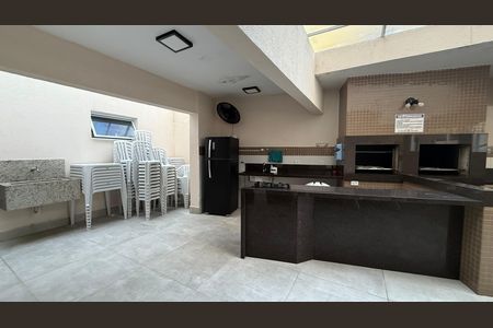 Área comum - Churrasqueira de apartamento para alugar com 3 quartos, 95m² em Tortuga, Guarujá