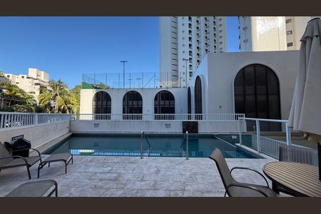 Área comum - Piscina de apartamento para alugar com 3 quartos, 95m² em Tortuga, Guarujá