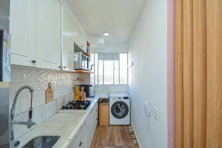 Cozinha de apartamento para alugar com 2 quartos, 42m² em Usina Piratininga, São Paulo