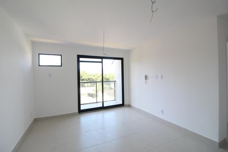 Sala - Cozinha de kitnet/studio à venda com 1 quarto, 32m² em Taquara, Rio de Janeiro