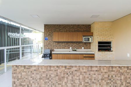 Apartamento para alugar com 45m², 2 quartos e 1 vaga Apartamento para alugar com 45m², 2 quartos e 1 vagaÁrea comum - Churrasqueira