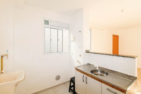 Cozinha de apartamento para alugar com 2 quartos, 45m² em São Luiz, Gravataí