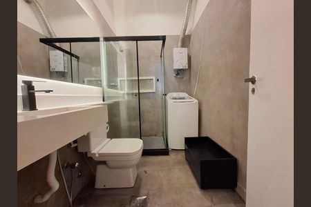 Banheiro  de apartamento para alugar com 1 quarto, 29m² em Botafogo, Rio de Janeiro
