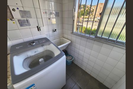 Área de serviço de apartamento para alugar com 2 quartos, 65m² em Taquara, Rio de Janeiro