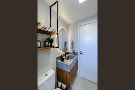 Apartamento à venda com 84m², 2 quartos e 2 vagas Apartamento à venda com 84m², 2 quartos e 2 vagasBanheiro