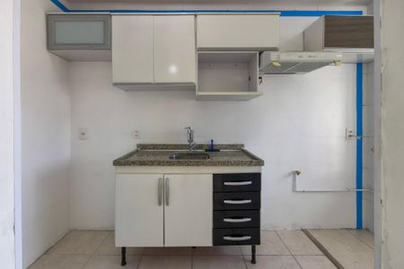 Cozinha  de apartamento para alugar com 2 quartos, 50m² em Boqueirão, Praia Grande