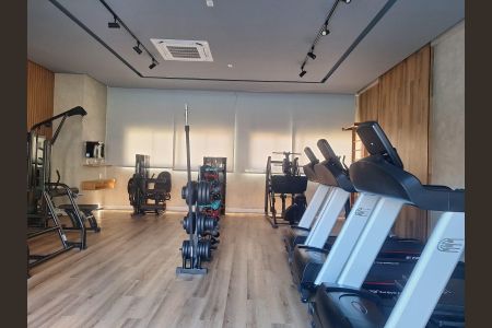Apartamento para alugar com 43m², 1 quarto e 1 vaga Apartamento para alugar com 43m², 1 quarto e 1 vagaAcademia