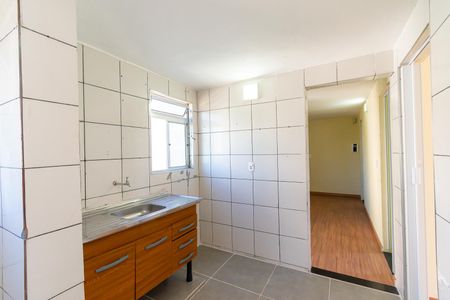 Cozinha de apartamento à venda com 2 quartos, 42m² em Conjunto Habitacional Teotonio Vilela, São Paulo
