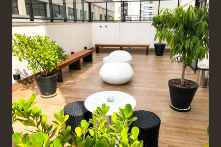 Área comum de kitnet/studio para alugar com 1 quarto, 30m² em Santa Ifigênia, São Paulo