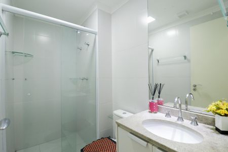 Apartamento para alugar com 62m², 2 quartos e 1 vaga Apartamento para alugar com 62m², 2 quartos e 1 vagaBanheiro Social