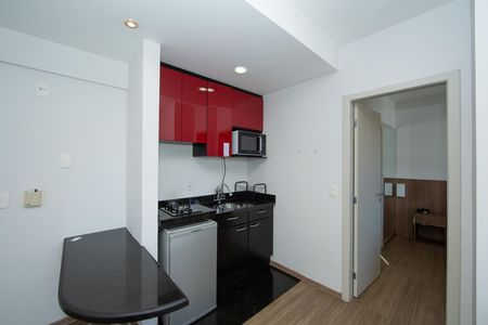 COZINHA de apartamento para alugar com 1 quarto, 38m² em Barro Preto, Belo Horizonte