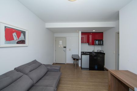 SALA de apartamento para alugar com 1 quarto, 38m² em Barro Preto, Belo Horizonte