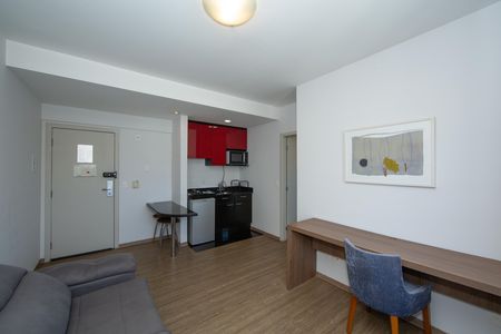SALA de apartamento para alugar com 1 quarto, 38m² em Barro Preto, Belo Horizonte