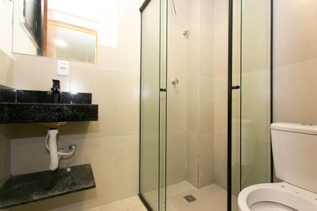 Studio para alugar com 20m², 1 quarto e sem vaga Studio para alugar com 20m², 1 quarto e sem vagaBanheiro