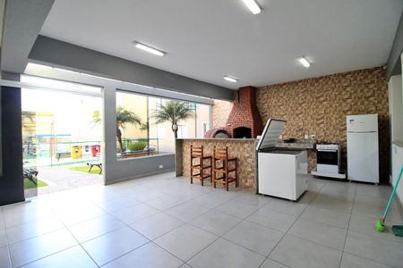 Área comum - Churrasqueira de apartamento para alugar com 2 quartos, 50m² em Vila Sao Pedro, Santo André