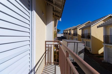 Varanda do Quarto 2 de casa de condomínio para alugar com 2 quartos, 46m² em Chácara Ondas Verdes, Cotia