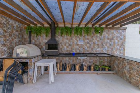 Casa de condomínio para alugar com 46m², 2 quartos e 1 vaga Casa de condomínio para alugar com 46m², 2 quartos e 1 vagaÁrea comum - Churrasqueira