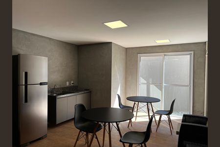 Área comum - Salão de festas de kitnet/studio à venda com 1 quarto, 25m² em Barra Funda, São Paulo