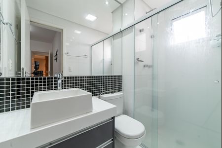Banheiro de apartamento para alugar com 3 quartos, 95m² em Vila Regente Feijó, São Paulo