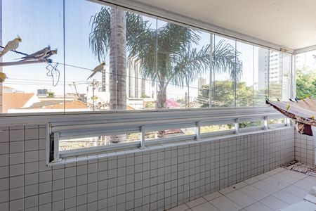 Varanda de apartamento à venda com 3 quartos, 97m² em Vila Gumercindo, São Paulo