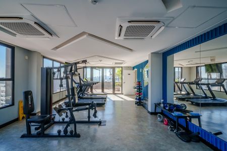 Studio para alugar com 34m², 1 quarto e 1 vaga Studio para alugar com 34m², 1 quarto e 1 vagaÁrea comum - Academia