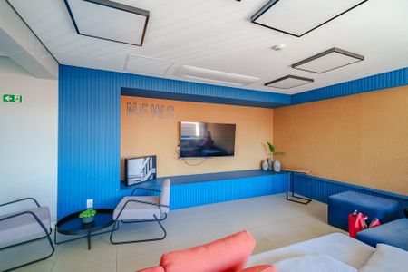 Studio para alugar com 34m², 1 quarto e 1 vaga Studio para alugar com 34m², 1 quarto e 1 vagaÁrea comum - Espaço Coworking