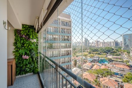 Studio para alugar com 34m², 1 quarto e 1 vaga Studio para alugar com 34m², 1 quarto e 1 vagaVaranda