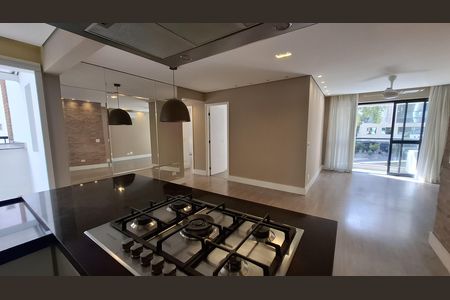 Cozinha de apartamento à venda com 3 quartos, 107m² em Indianópolis, São Paulo