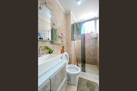 Banheiro de apartamento para alugar com 2 quartos, 48m² em Santa Maria, Osasco