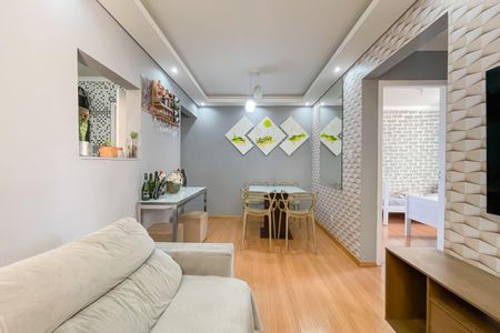 Sala de apartamento para alugar com 2 quartos, 48m² em Santa Maria, Osasco