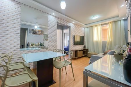 Sala de apartamento para alugar com 2 quartos, 48m² em Santa Maria, Osasco