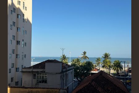Vista de apartamento para alugar com 1 quarto, 28m² em Itararé, São Vicente