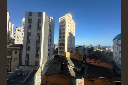 Vista de apartamento para alugar com 1 quarto, 28m² em Itararé, São Vicente