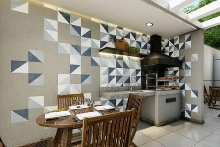 Área Comum - Churrasqueira de apartamento para alugar com 2 quartos, 31m² em Jardim Aeroporto, São Paulo