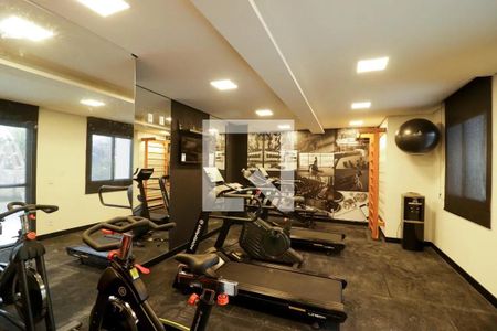 Área comum - Academia de apartamento à venda com 2 quartos, 59m² em Vila Bandeirantes, São Paulo
