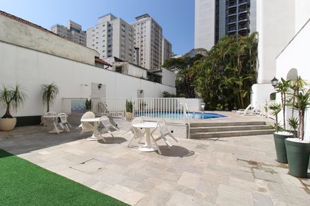 Área comum - Piscina de apartamento para alugar com 2 quartos, 73m² em Indianópolis, São Paulo