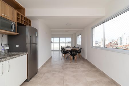 Apartamento para alugar com 44m², 2 quartos e sem vagaÁrea comum - Salão de festas